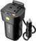 AUCARAUTO 4 in 1 Car Power Inverter 150W 12V to 240V / 230V Converter with 60W Dual USB-C and 18W USB-Fast Charger, Car Charger Adapter for Laptop, iPad, Phone & More | Cup Holder Design for Travel