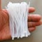 Yaluzibi Cable Ties 4 inch White, 100 Pack 2.5mm x 100mm Zip Ties Long 18 lbs Tensile Strength with UV Resistant, Nylon Plastic Self Locking Small Cable Wrap for Tidy Wires Home Workshop and Garden
