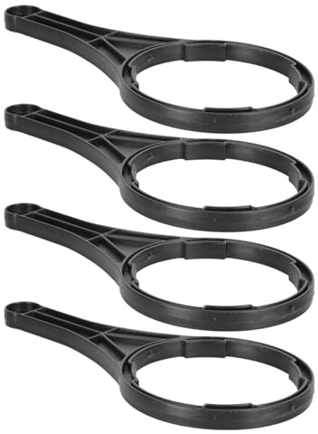 DIYEAH Clé Pour Filtre À Eau En Plastique 20 Pouces Universelle Pour BoîTier De Filtre De Purificateur D'Eau Facile À Utiliser Lot De 4