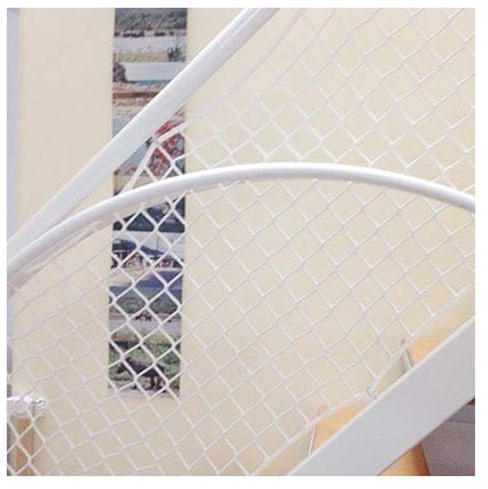 Outdoor Sport Netz, Knotenfreies 3x6m Seil Mesh für Treppen, Garten & Baseball Dekor, Sicherheit Ber für Haustiere & Kinder, Ideal für DIY Projekte