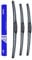Vipa Car Parts Premium Wiper Blade Set | fits: HONDA CIVIC MK10 Hatchback (Jan 2017 Onwards) | All-Weather Performance | Durable, Streak-Free Windshield Wipers | Easy Installation