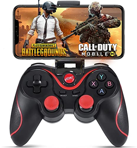 Megadream Wireless Bluetooth Gamepad para Android PUBG, COD y más - Compatible con Android/Samsung Galaxy/HTC/LG - Otros teléfonos (no para iOS)