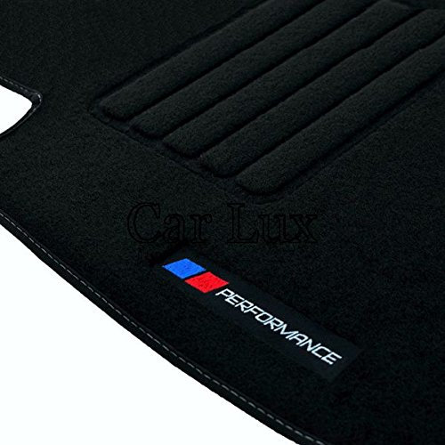 Car Lux AR04003 Tapis de voiture sur mesure pour série 2 Coupé F22 Performance PB en velours depuis 2013