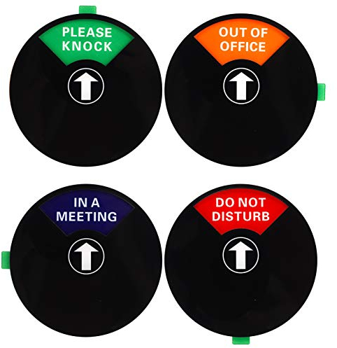 You&Lemon Sichtschutzschild, Please Knock Schild, Do Not Disturb Schild, Out of Office Schild, In A Meeting Schild, Büroschild, Konferenzschild für Büros,12