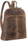 STILORD 'Olivia' City Rucksack Damen Leder Daypack kleiner Lederrucksack Rucksackhandtasche zum Ausgehen für 9,7 Zoll iPads und 10,1 Zoll Tablets echtes Leder, Farbe:calais - braun