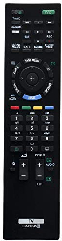 VINABTY Rm-ed045 sostituire il telecomando adatto per Sony TV kdl-22ex320 KDL-40EX521 KDL-46EX520 KDL-22EX325 KDL-24EX320 KDL-26EX320