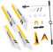 ibasenice 3-Teiliges Set rc Hubschrauber ersatzteile messerklinge klingenschutz Knife Blade gelbe Ferngesteuerter Hubschrauber s107g zubehör syma s107g ersatzteile Fernbedienung Spielzeug