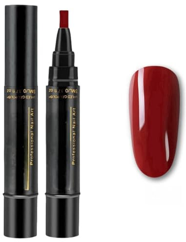 3 in 1 Large Nail Art Gel Polish Pens, Nail Varnish Pens - One Step Nail Polish, 24 Pack