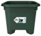 Elho Green Basics Viereckig 40 - Blumentopf - Laubgrün - Draußen - Ø 38.5 x H 31 cm