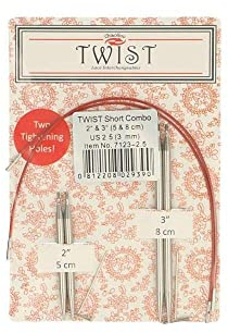 ChiaoGoo TWIST Lace short combo pack 5+8cm 3.00mm - 1pc