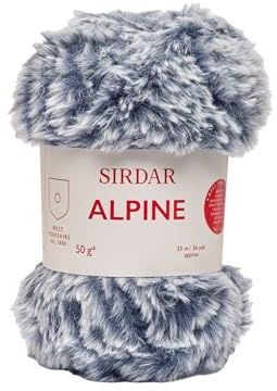 Sirdar Alpine, Luxe Faux Fur Yarn, Laurel (409), 50g
