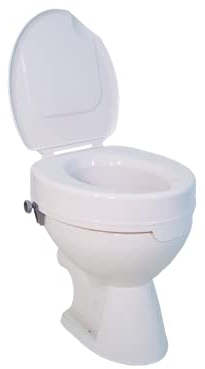 Drive DeVilbiss Z523200000 Ticco Toilettensitzerhöhung mit Deckel