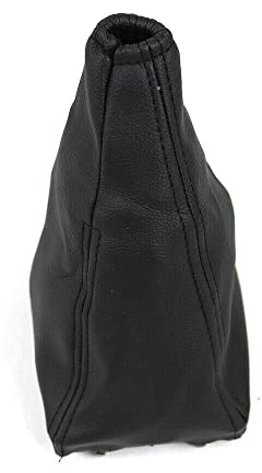 OMAC Schaltsack Schaltmanschette kompatibel mit Mercedes W124 1984-1994 Kunstleder Schwarz