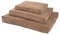 JAMAXX Premium Hundekissen Orthopädische Füllung, Waschbar Bezug aus Edlem Chinelle Stoff, Weiche Kompakte Füllung mit Visco Schaumstoff-Flocken Memory, PDB1003 (L) 120x90, braun