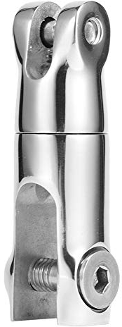 Edelstahl Ankeranschluss Anker rotierender Stecker Edelstahlschiff Hardware-Bootszubehör für 6-8 mm/0,2-0,3 Zoll Kette