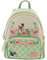 Loungefly Disney Bambi Springtime Damen-Umhängetasche, Gingham-Muster, Doppelriemen