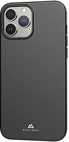 Black Rock - Hülle Fitness Case Silikonhülle Passend für Apple iPhone 13 Pro Max I Handyhülle, Silikon, Dünn, Rutschfest (Schwarz)