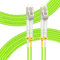 FLYPROFiber 20M OM5 LC auf LC LWL-Patchkabel | Längenoptionen: 0,2m-20m, 40 GB/100 GB Duplex, 50/125 um Multimode-Glasfaserkabel LSZH 20 Meter