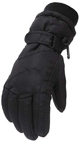 Gkojhj Ski-handschuhe Kinder Warme Handschuhe Wasserfeste Wasserdicht Handschlaufe Sport Winterhandschuhe Handschuh Kind für 6-11 Jahre Jungen Mädchen Sport Outdoor Wanderhandschuhe