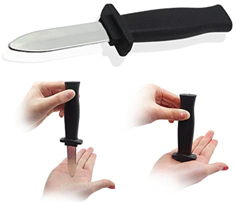 CXAFQ Verschwinden Dolch Messer, Kunststoff Klinge Spielzeug Dolch Gefälschtes Messer Zaubertricks Prop für Kinder Erwachsene, Trickspielzeug Zaubershows Partygeschenke