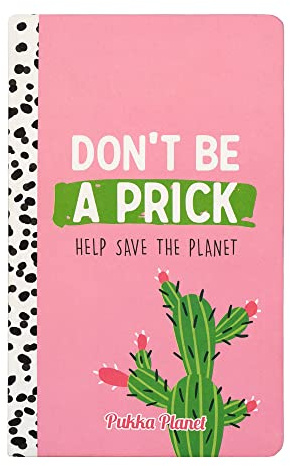Pukka Pad, Pukka Planet A5 Soft Cover Notebook - Casebound Journal Featuring Acid-Free, Vegan Inks and Glue with Ethically Sourced Recycled Paper, 21.5 x 13.4cm - Help Save The Planet