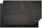 KitchenYeah© Herdabdeckplatte Einteilig Küche Herdabdeckung Induktionsfeld Ceranfeld Herdabdeckplatten Vinyl Matte Aufrollbar Beton - Schwarz - Grau - Massiv - Industrial - 80x52 cm