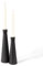 E-ROOM TREND Ceramic Candle Holders | Candle Stick Pillar S&L Set of 2 Decorative Candlestick Holders | for Home Decor Dinning Living Room Wedding Party Aromatherapy Votive (CH7080B) | Matte Black