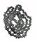 Binnuo 50,8 cm Kette, 0,8 cm Teilung, 0,1 cm Stärke, 76 Treibglieder, Ersatz für Caton, Origen Stahl-Kettensäge