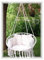 ALEOS. Hängesessel Catalina klappbar 100cm Durchmesser - Hängesessel - Stoffsessel mit gemütlichem Kissen - Hängekorb zum Aufhängen - inkl. 2 Karabiner + Kette im Makramee Boho Style