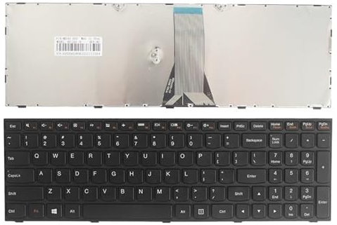 SWINKU Tastiera Portatile degli Stati Uniti for Lenovo B50-30 B50-45 B50-70 B50-80 Z50-70 Z50-70A Z50-75 Z50-80E Z51-70 Z51-70A T6G1 G70-35 G70-70 G70-80 (Color : Black No Backlit)