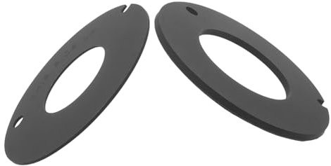 Hemobllo 2pcs Rv Toilet Seal Silicone Toilet Wax Ring Seal Repair Kit for Accessory Replacement Gaskets for Travel Trailer Use