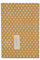 Isabelle Rose Geschirrtuch gelb weiße Punkte Baumwolle senfgelb 50 x70 cm, HDTE110