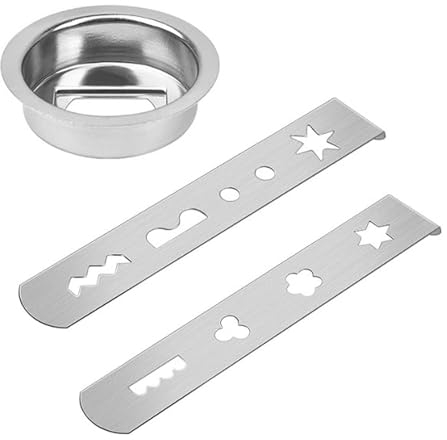 Reusable Metal Grinder Attachments for MUM4 MUM5 Stand Mixers Meat Grinder Biscuits Part Metal Cake Molds Part Stainless Steel Cookie Attachment