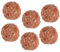 GARVALON 6 Stück Simulierte Rindfleischbällchen Gefälschtes Lebensmittelmodell Simulation Von Fleischfotografie Rindfleisch Fleischbällchen Modell Küche Lebensmittelornament