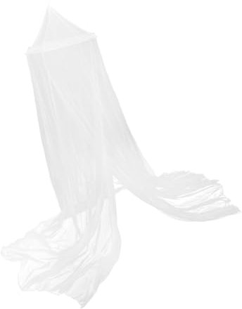 BESTonZON Moskitonetz insektenschutzvorhang Bettnetz Zelt Deckenbaldachin Bettvorhänge von der Decke Betthimmel für Mädchen hängendes Bettnetz Himmelbettvorhänge Bettvorhang Baumwolle