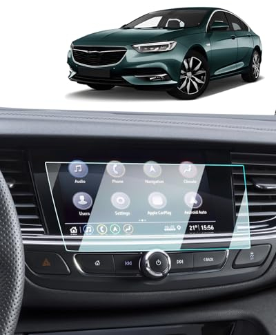 BIXUAN Insignia 2024 8 Zoll Navigation Schutzfolie kompatibel mit Opel Insignia Navi 900 IntelliLink 2018-2024 Displayschutzfolie Transparent 9H Kratzfest Gehärtetes Gla GPS Navi Folie