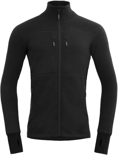 Devold Egga Grid Man Jacket, XL, Caviar 960A