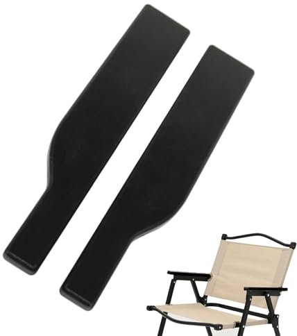 Stuhlschiene aus Holz – erweiterte Stuhlarmlehne aus glattem poliertem Holz – multifunktionales Armlehnenzubehör, Campingstuhl-Zubehör für Zuhause, Hotel, Hostel