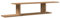 vidaXL TV-Wandregal Artisan-Eiche 125x18x23 cm Holzwerkstoff, Wandregal, Wand-TV-Einheit, hängendes TV-Regal, TV-Einheit, Unterhaltungseinheit für TV