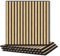 Schallabsorbierende Akustikplatten – 4er Set Holzpaneele 60x60 cm – Wandverkleidung aus Holz – Akustik Wandpaneele für Schalldämmung und Design
