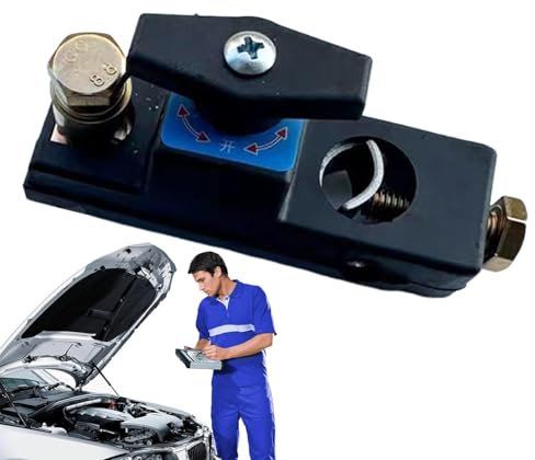 Stacca Batteria Per Auto -morsetti Batteria Auto 12 V/24 V, Interruttore Batteria Per Auto, Roulotte, Camion, Interruttore Isolatore Terminale Di Alimentazione Batteria Auto,Scollegamento Anti-perdite
