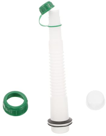 OUNONA Gas Can Spout Replacement, Jerry Can Flexible Spout with Long Plastic Tube, Leak-resistant Design, Suitable for 1l Oil Container and Fuel Flow