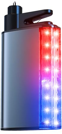 High Intensity Vehicle Emergencies Including Flashlight And Glass Breaker For Enhanced In Dark Remote Area High Brightness LED Torches