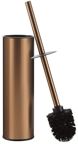 BGL Rose Gold Toilet Brush and Holder,Stainless Steel Toilet Brushes for Bathroom with Holder