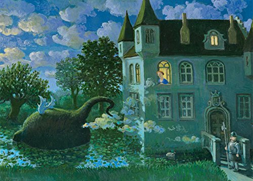 Inkognito Postkarte A6 • 15084 ''Schlechte Luft Künstler: Michael Sowa • Satire • Kinder/Märchen • Fantastik