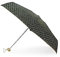 Pollini Regenschirm Mini Faltbar D Schwarz Lack TO8001XX0410500B Heritage Classic Schwarz Elfenbein, Klassisch
