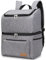 Lifewit Mochila Nevera 24L (30 Latas), Mochila Termica Isotermica Grande, Nevera Portatil Porta Alimentos Doble impermeabilidad, Cooler Bag para Picnic/Playa/Barbacoa/Camping/Trabajo/Viajes, Gris
