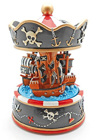 Spieluhrenwelt MMM GmbH, 857755 Spieluhr Karussell Piraten