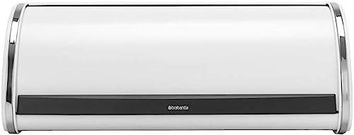 Brabantia Boîte à Pain avec Couvercle Coulissant, Large - White