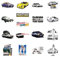MUYINGZHUO 50PCS Cartoon Anime in-D Stickers for Laptop, Water Bottle, Car, Skateboard, Guitar, Helmet, Cool Racing Car Stickers for Girls, Vinyl Decals as Gifts & Party Favors (D)